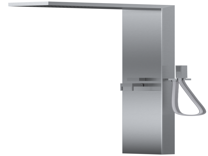 single handle mixer (H&C water) + handshower